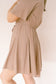 Blissful Short Flare Sleeve Mini Dress