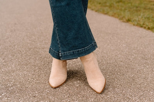 Faux Suede Bootie